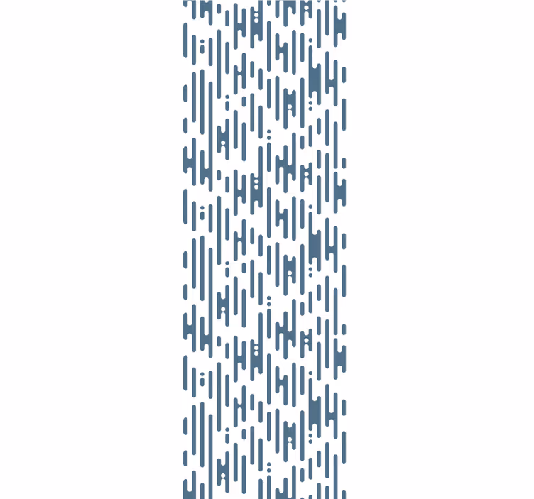 Abstraktní čáry vzor Geometrická tapeta - TenStickers