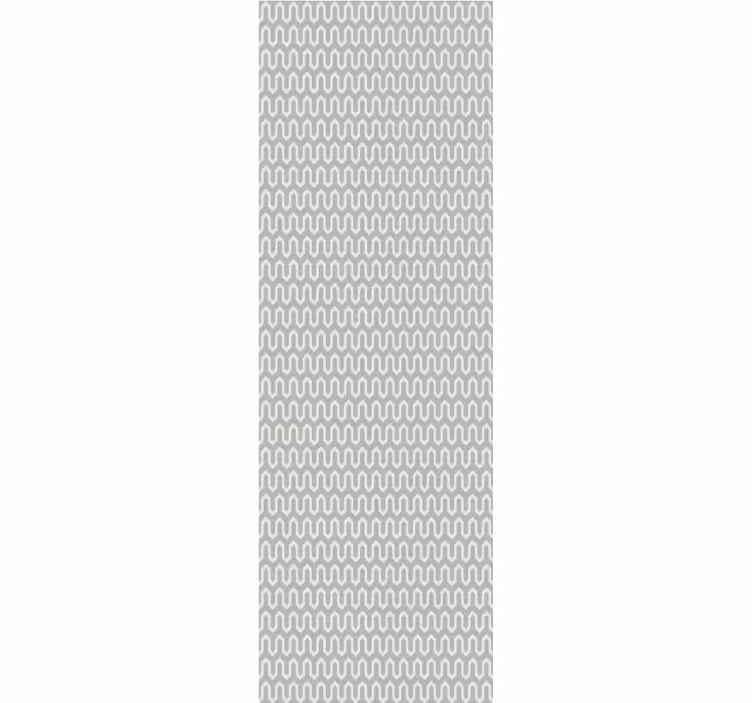Elegantní vlnitý vzor Geometrická tapeta - TenStickers