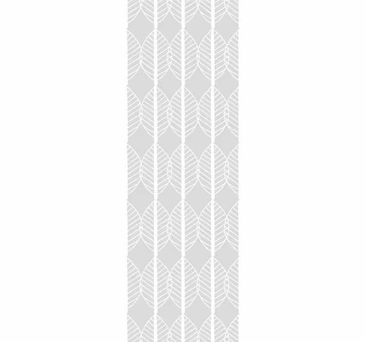 šedý pruhovaný motiv Dopisní tapeta - TenStickers
