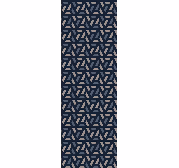 Dynamické uspořádání vzorů Geometrická tapeta - TenStickers