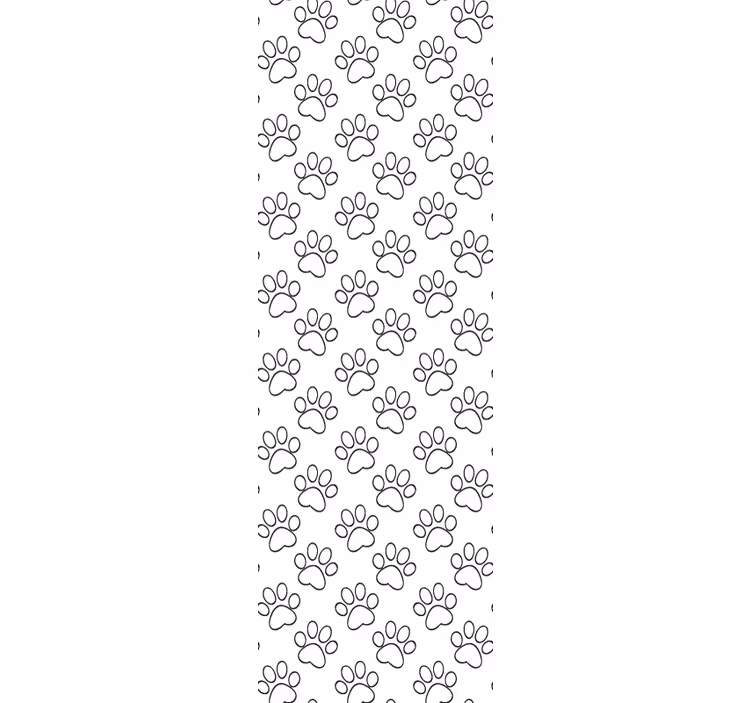Design potisku tlapky Tapeta s kočkou - TenStickers