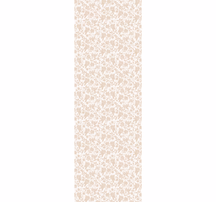 Měkká květinová textura Květinový ornament tapeta - TenStickers