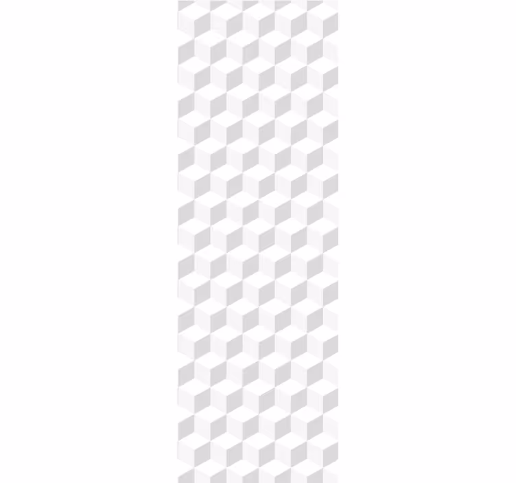 Krychlová textura Geometrická tapeta - TenStickers