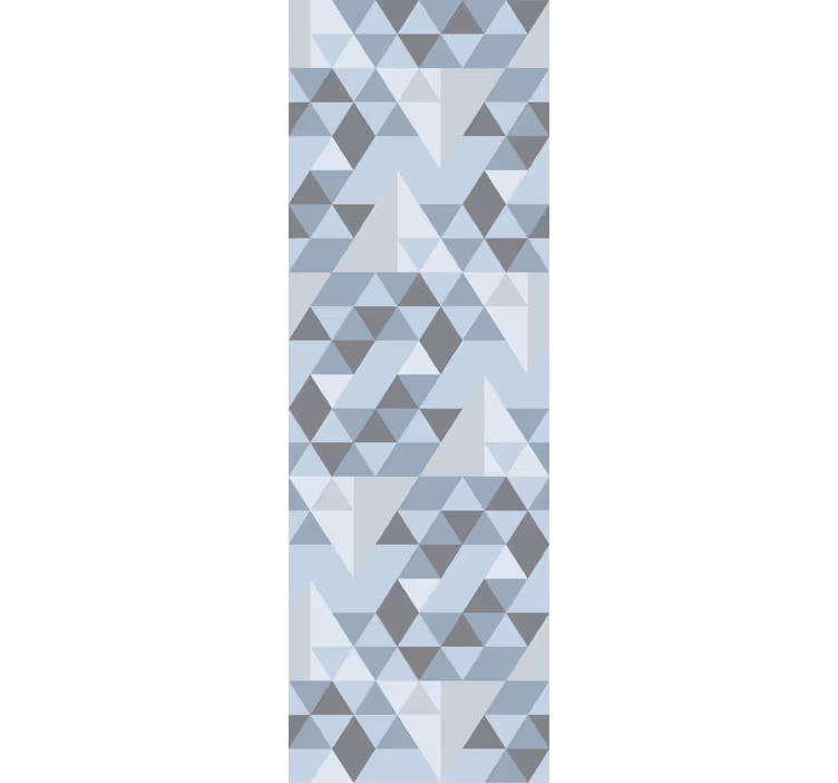 Geometrický přechod Triangles tapeta - TenStickers