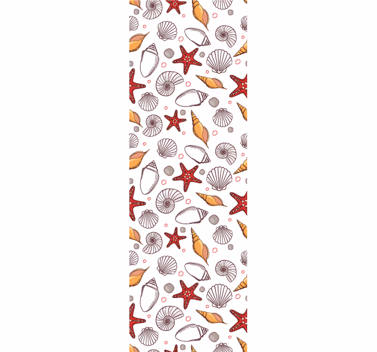 Vzory mořského života Zvířecí tapeta - TenStickers