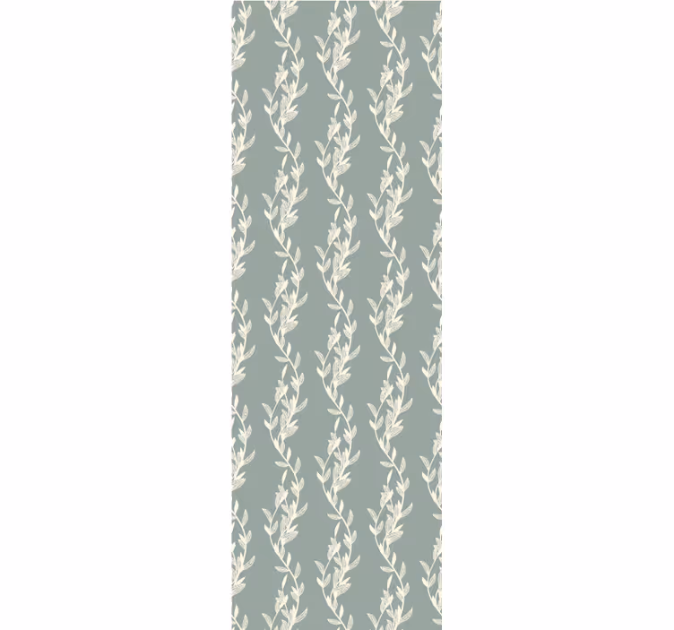 Jemný design vinné révy Květinový ornament tapeta - TenStickers