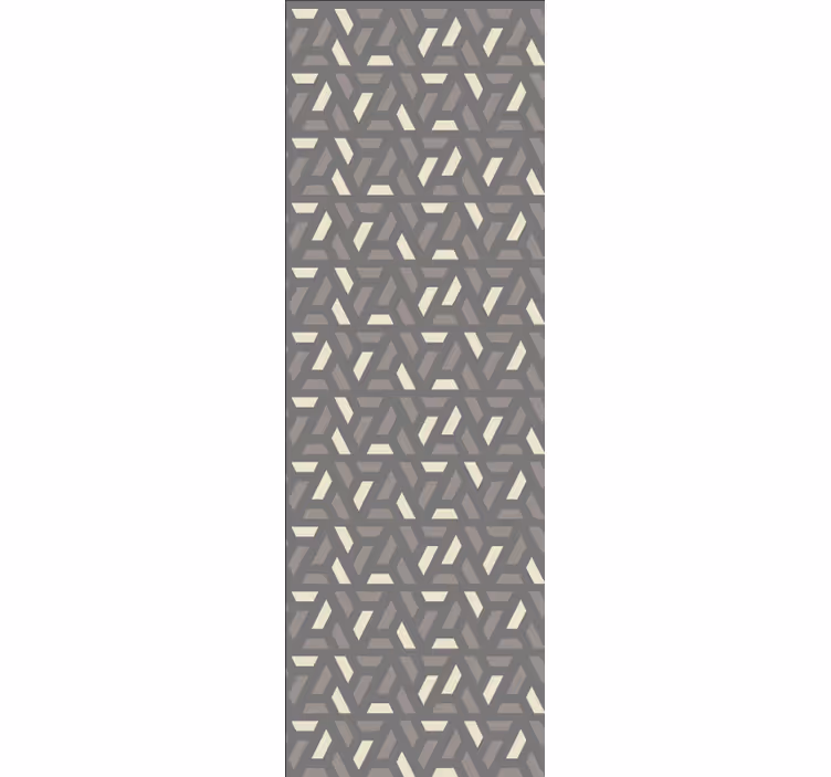 Vrstva abstraktních tvarů Geometrická tapeta - TenStickers