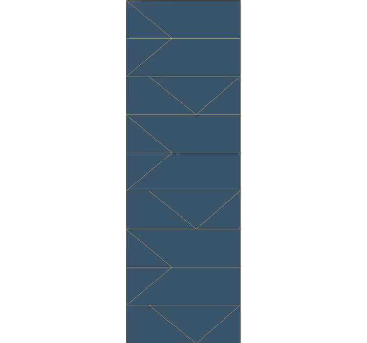 Geometrické tvary šipek Tapeta do obývacího pokoje - TenStickers