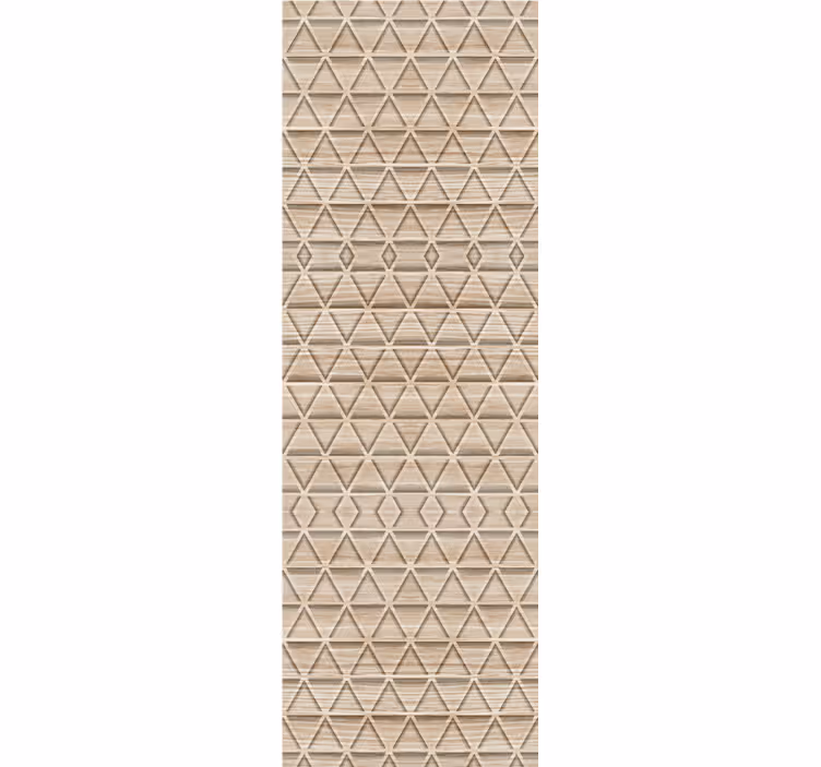 3d vrstvy textury Triangles tapeta - TenStickers