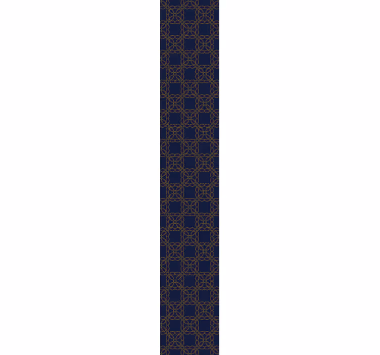 Námořnická geometrická elegance Ozdobná tapeta - TenStickers