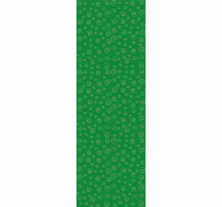 Spirálovité zelené víry Textury a vzory tapet - TenStickers