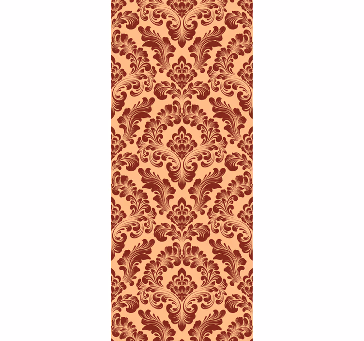 Zdobený vintage styl Barokní tapeta - TenStickers