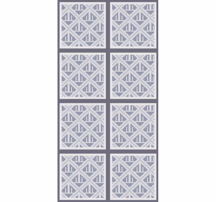 Geometrické blokové rozložení Textury a vzory tapet - TenStickers