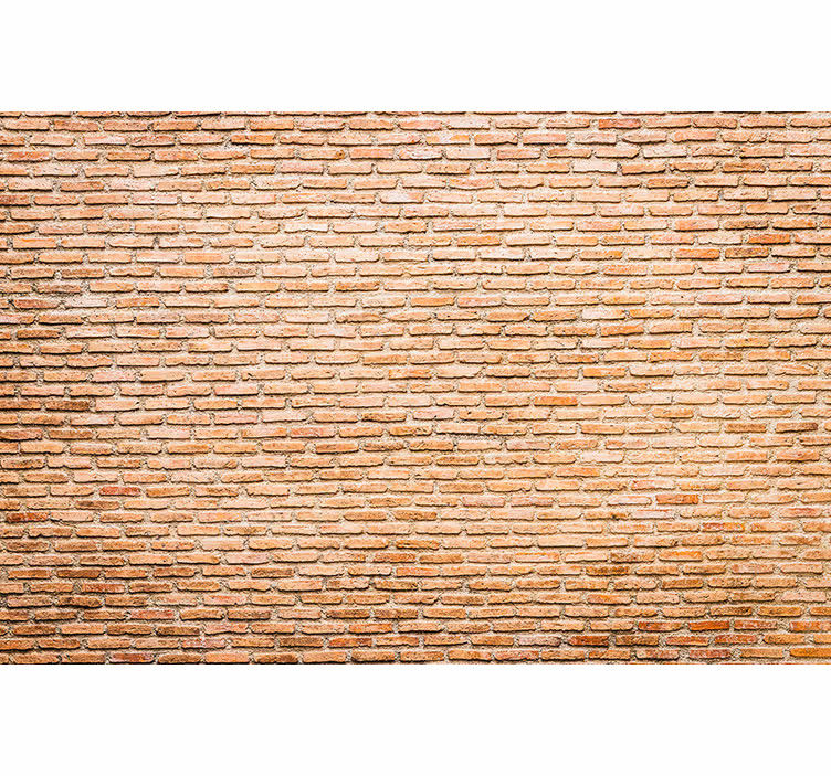 Cihlová tapeta s opotřebovaným vzorem - TenStickers