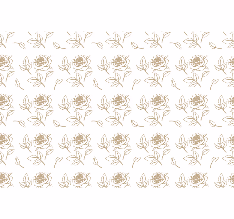 Ozdobná tapeta s elegantním růžovým vzorem - TenStickers