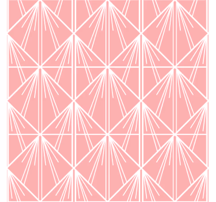 Ozdobná tapeta v geometrickém uspořádání - TenStickers