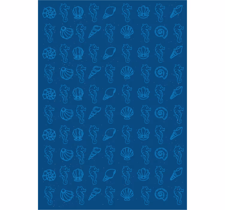 Zvířecí tapeta s námořními motivy - TenStickers