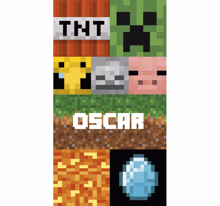 Textury a vzory tapet herní geometrické vzory - TenStickers
