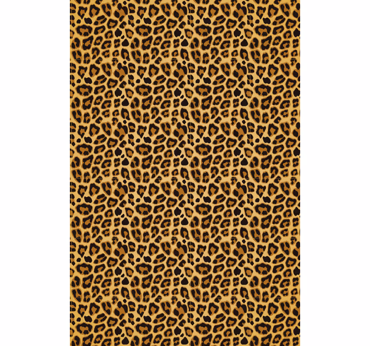 Zvířecí tapeta s potiskem leoparda - TenStickers