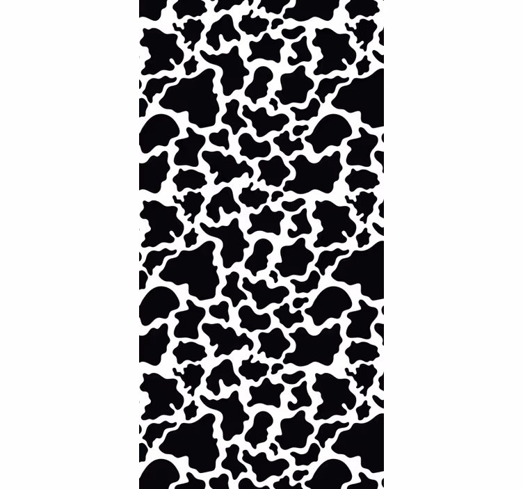 Zvířecí tapeta v designu kravské kůže - TenStickers