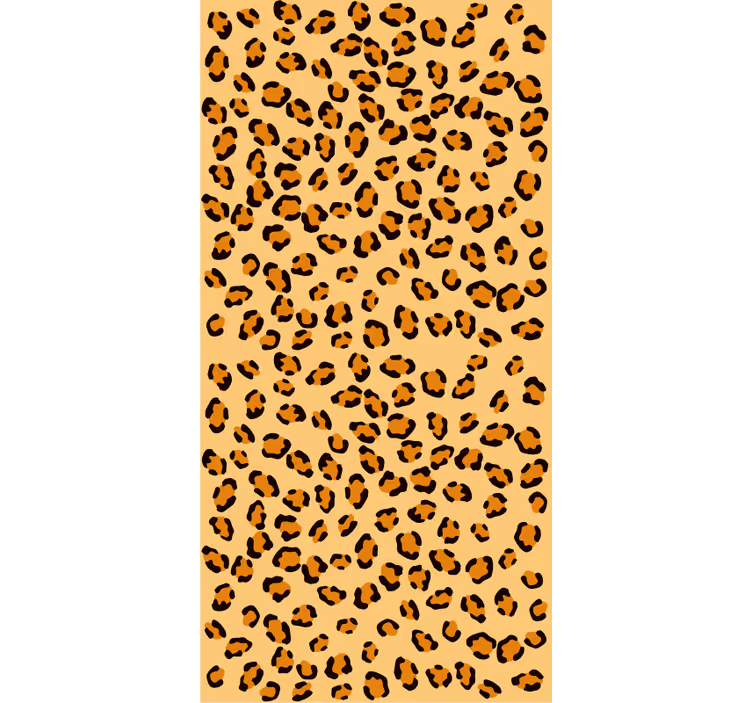 Zvířecí tapeta s leopardím vzorem - TenStickers