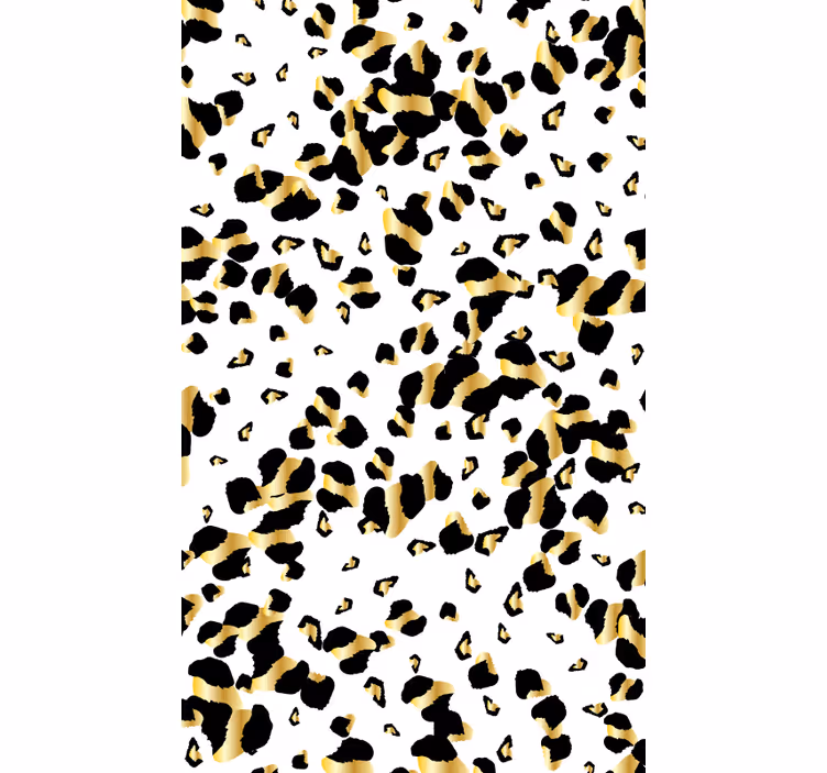 Zvířecí tapeta s leopardím vzorem - TenStickers