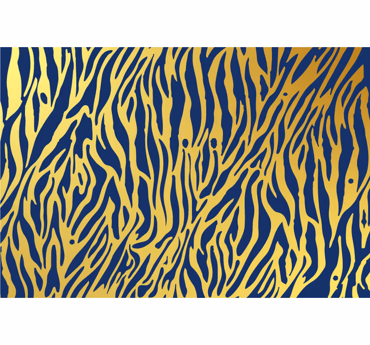 Zvířecí tapeta zebra pruhový koncept - TenStickers