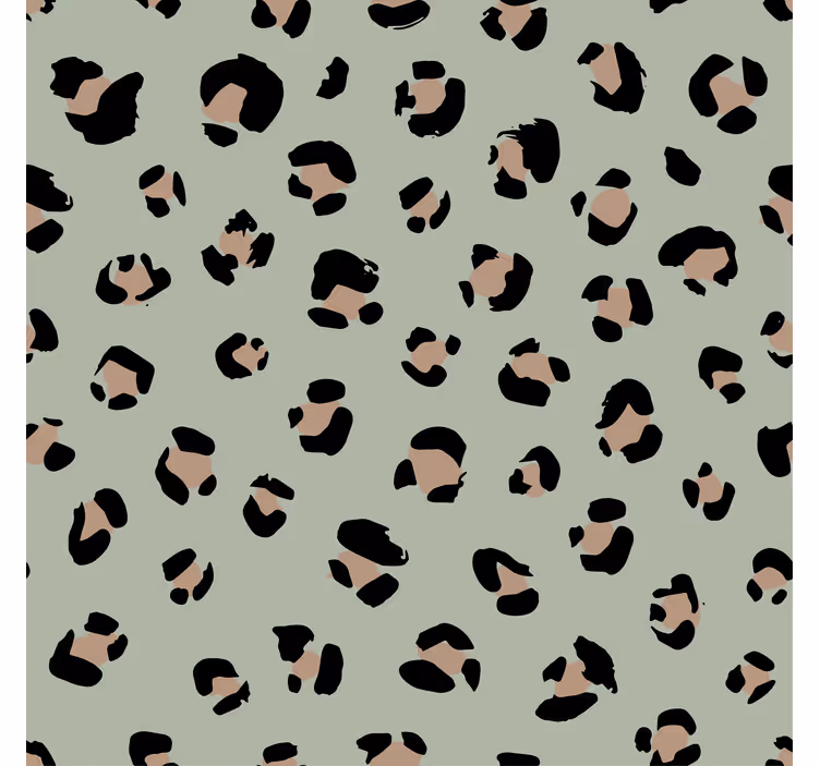 Zvířecí tapeta s leopardími skvrnami - TenStickers