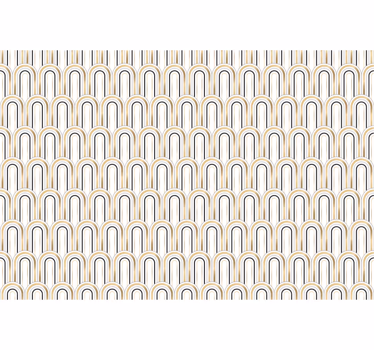 Kancelářská tapeta s architektonickým vzorem - TenStickers