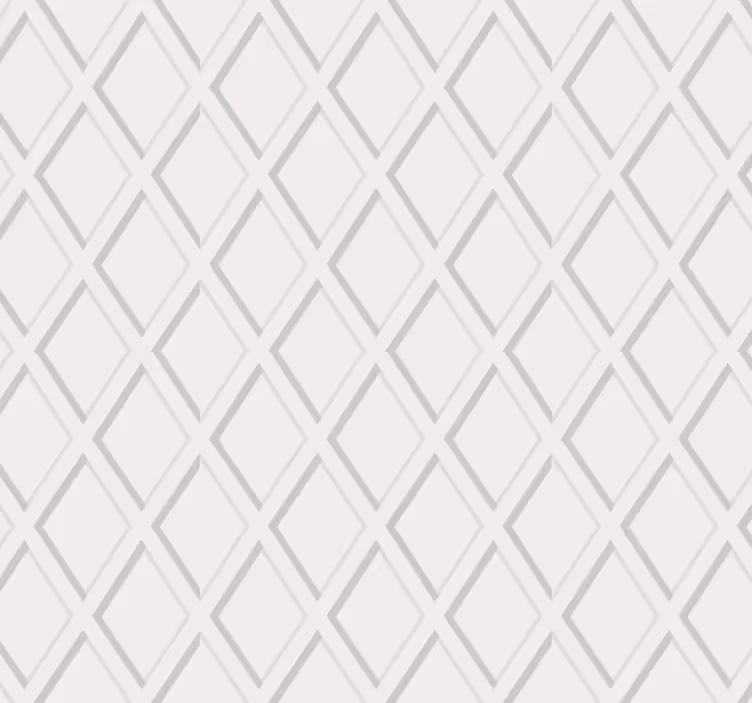 Tapeta pro chodby 3d kosočtvercový vzor hamptons - TenStickers