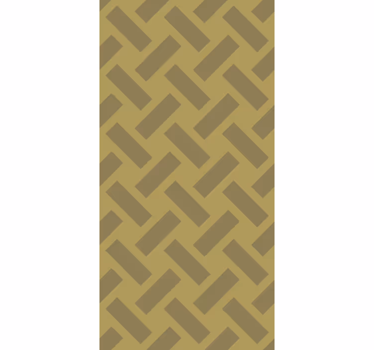 Tapeta pro chodby geometrický žlutý čtvercový vzor - TenStickers