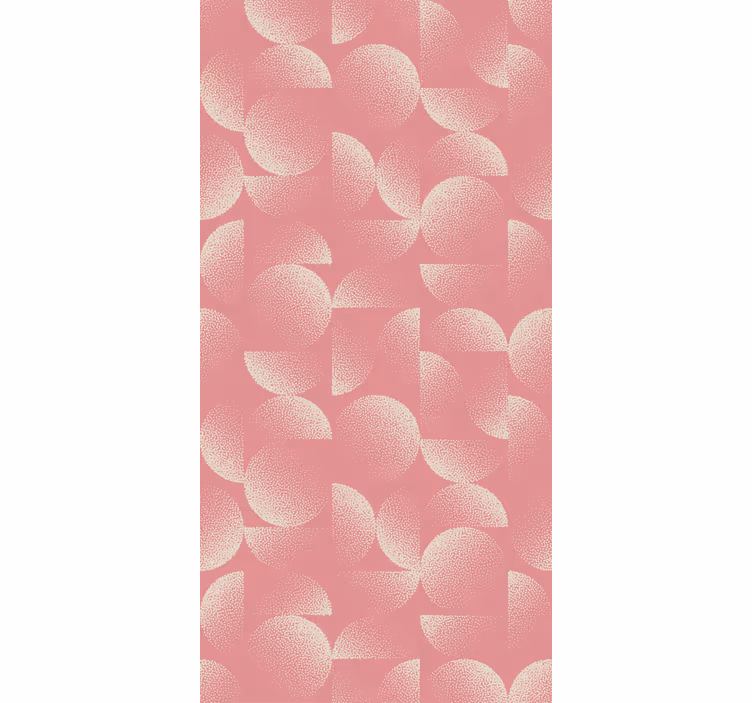 Tapeta pro jídelny pastelové půlkruhy - TenStickers