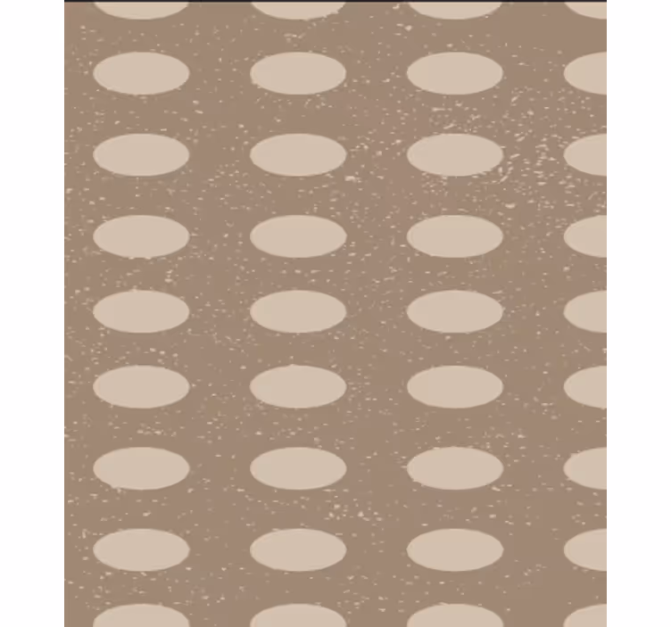 Tapeta pro jídelny s geometrickým hnědým vzorem - TenStickers