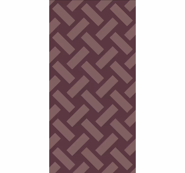 Tapeta pro jídelny geometrický fialový čtverec - TenStickers