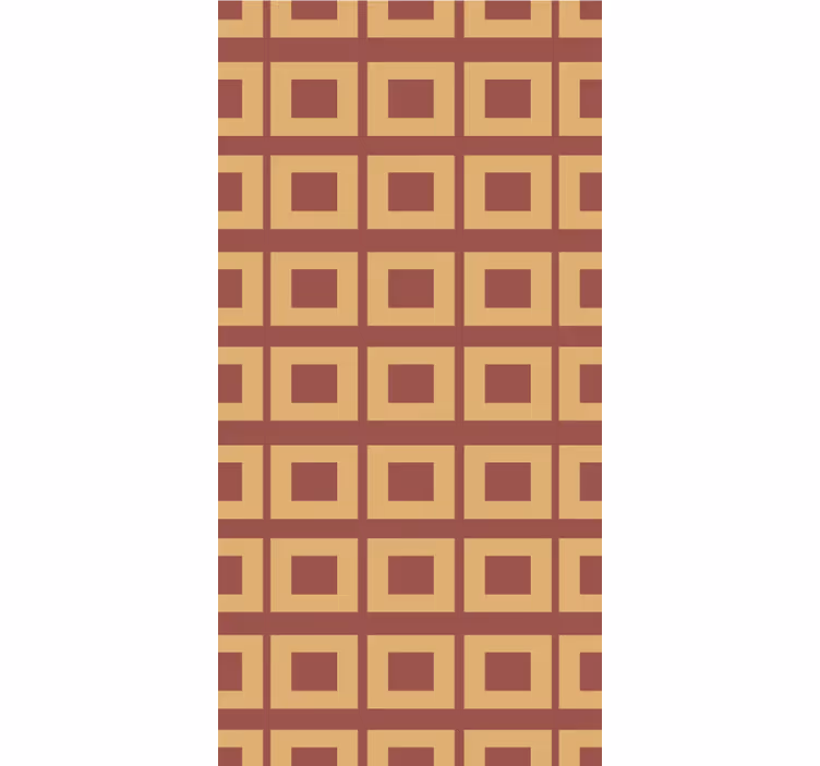 Tapeta pro jídelny geometrické čtverce - TenStickers