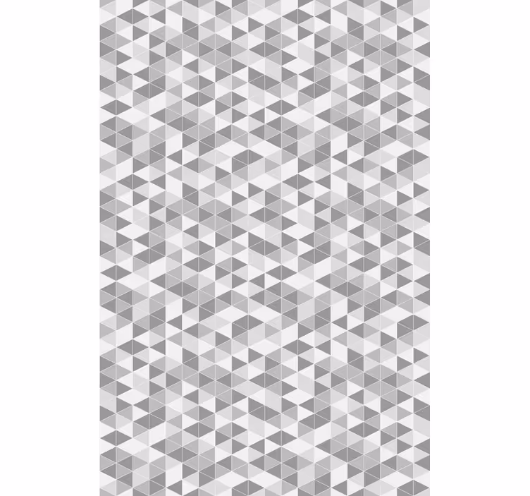 Tapeta pro jídelny s geometrickým trojúhelníkovým vzorem - TenStickers
