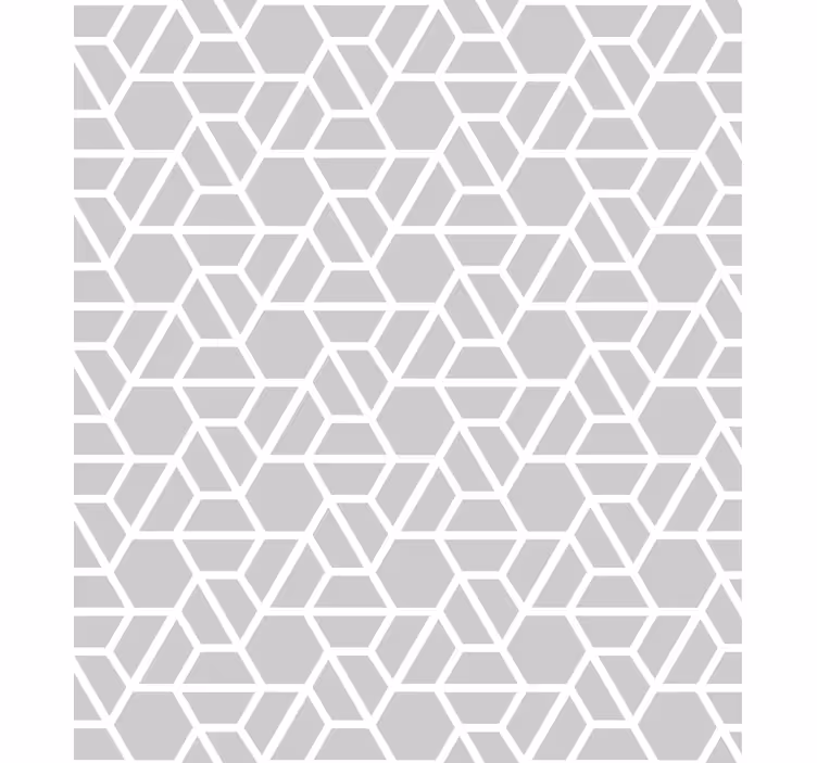 Geometrická tapeta s designem geometrické mřížky - TenStickers