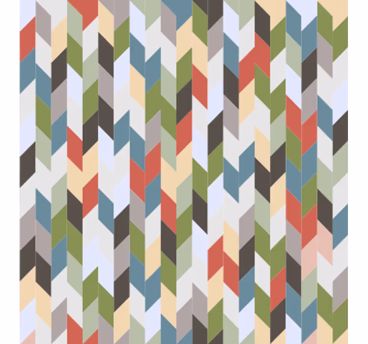 Geometrická tapeta herringbone spektrum - TenStickers