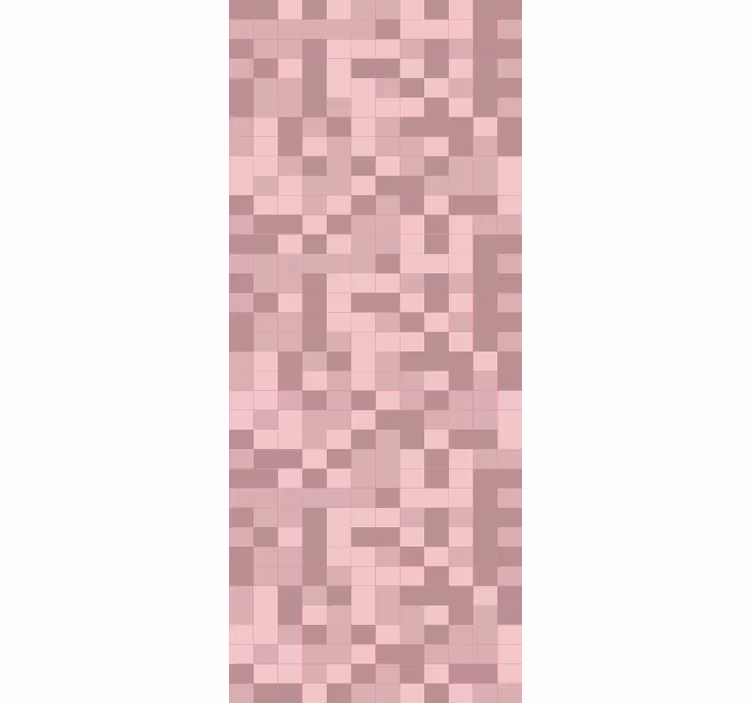 Geometrická tapeta v pixelovém maskování - TenStickers
