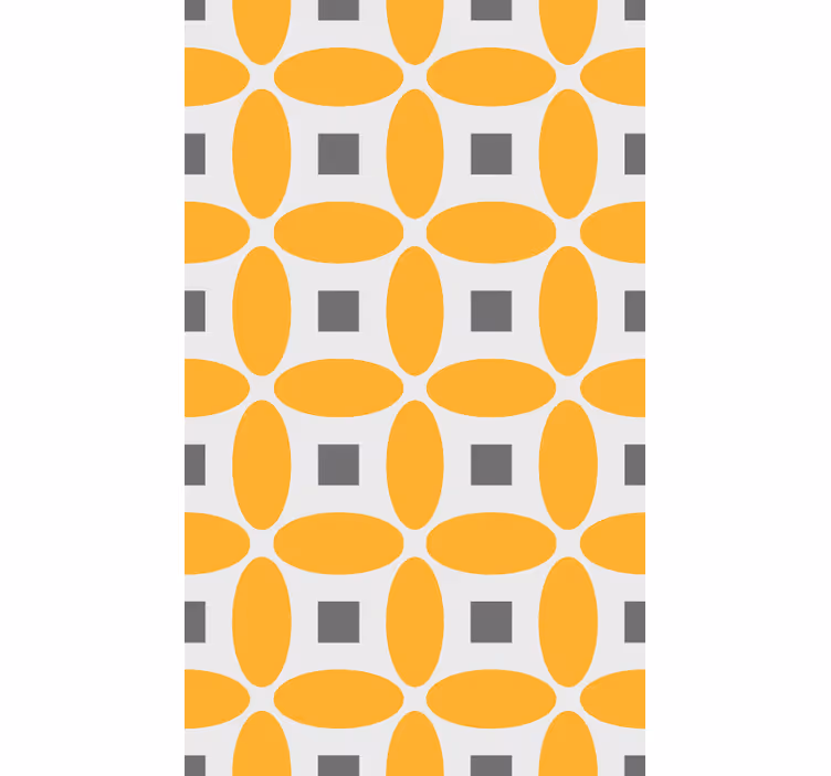 Geometrická tapeta s geometrickými kruhy - TenStickers