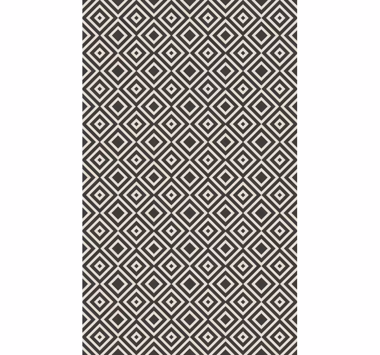 Geometrická tapeta s motivem diamantů - TenStickers