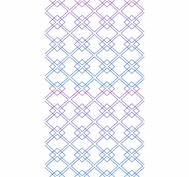 Geometrická tapeta diamanty a Čáry - TenStickers