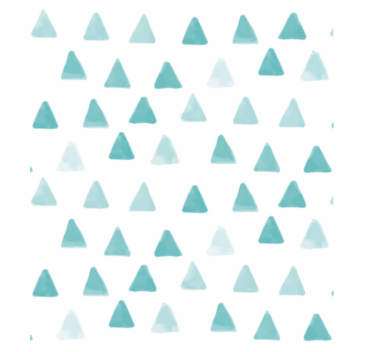 Geometrická tapeta s trojúhelníkovými motivy - TenStickers