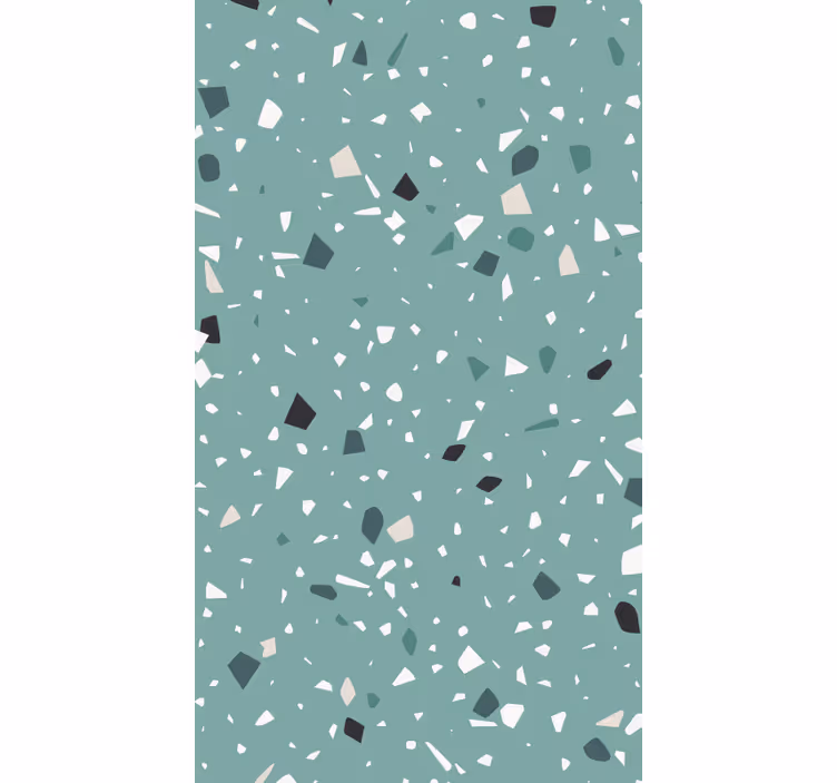 Tapeta ostatní textury akvamarínové terrazzo - TenStickers