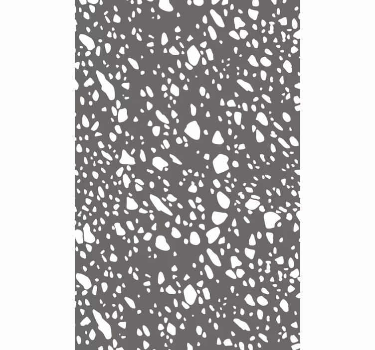 Tapeta ostatní textury klasický šedobílý terrazzo - TenStickers