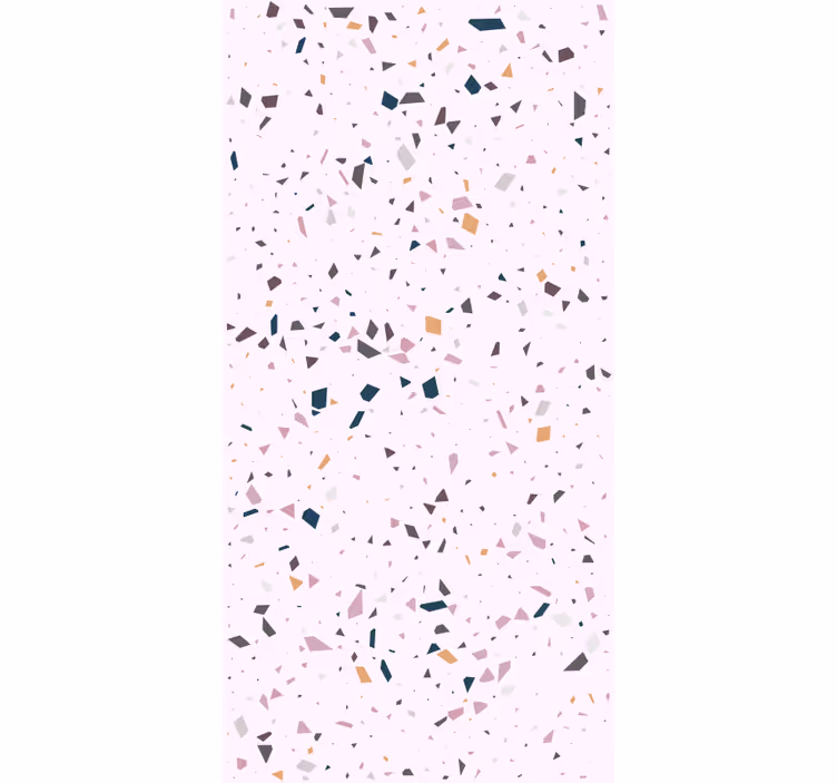 Mramorová tapeta barevné geometrické úlomky - TenStickers