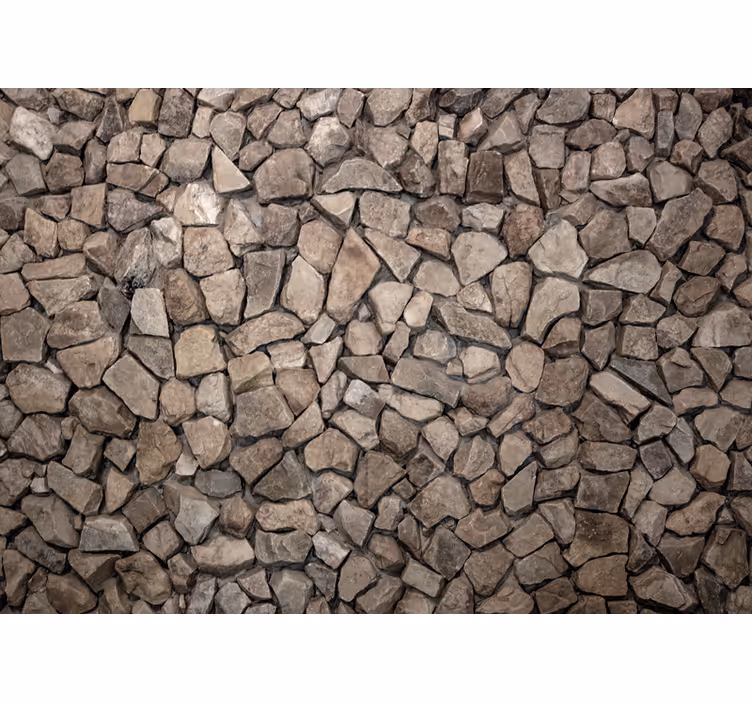 Kamenná tapeta cihlová cesta - TenStickers