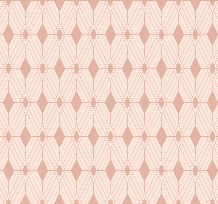 Zkontrolovaná tapeta pastelové diamanty art deco - TenStickers