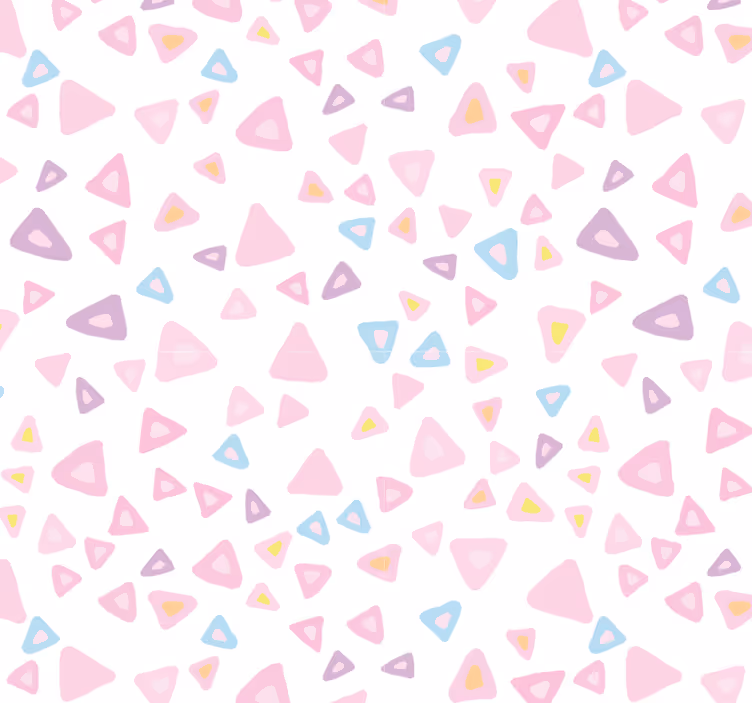 Zkontrolovaná tapeta v pastelovém kawaii stylu - TenStickers