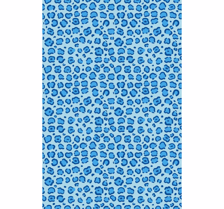 Tapeta do dětského pokoje s modrými puntíky - TenStickers